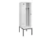 locker met bank,voor scheiding van kleding,HxBxD 2120x600x815mm,2vak