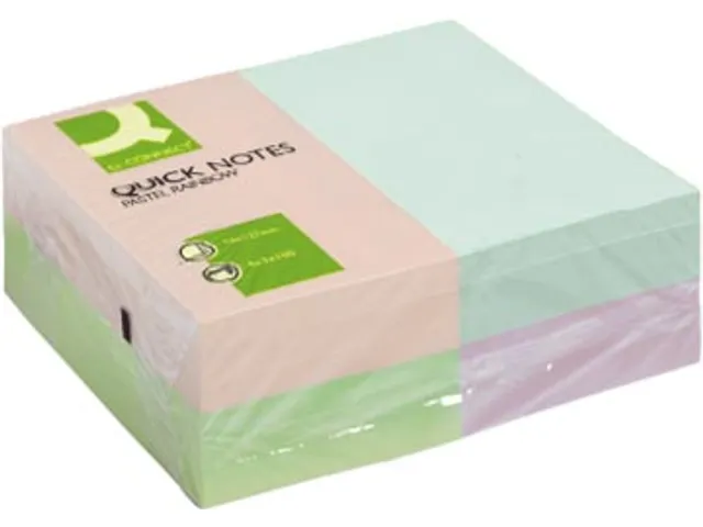 Quick Notes Memoblaadjes Pastel 76x127mm 100 Vel 12 Blokken
