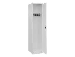 locker,HxBxD 1850x400x500mm,1vak,vak B 400mm,cil.-slot,staand op vloer