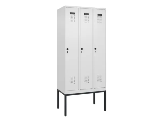 locker voor scheiding van kleding,HxBxD 2120x900x500mm,3vak