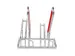 supports cycles,HxlxP 930x700x820mm,2emplacements de réglage