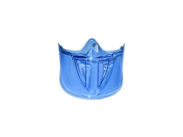 Gelaatscherm Blast Blauw, Polycarbonaat