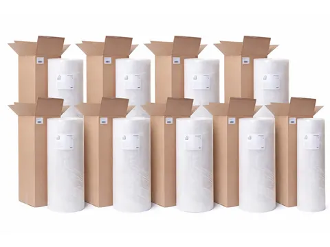 Luchtkussenfolie Budget 1000mmX50m Transparant Voordeelbundel