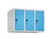 opzetkast,v. locker,3vak.,vak B 250mm,HxBxD 500x750x500mm,vleugeldeur