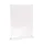 Tafelstandaard MAULvision A4 Acryl Transparant Magnetisch