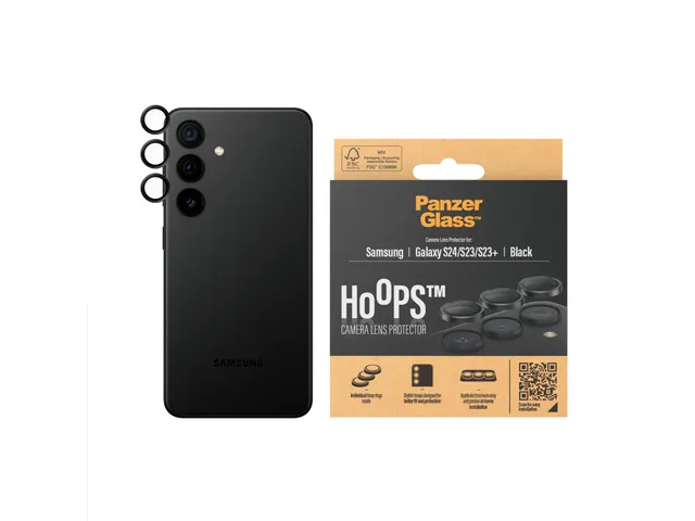 PanzerGlass Hoops Camera Lens Protector Black Samsung Galaxy S24