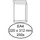 Envelop Hermes Akte Ea4 220x312mm Zelfklevend Wit doos à 250 stuks