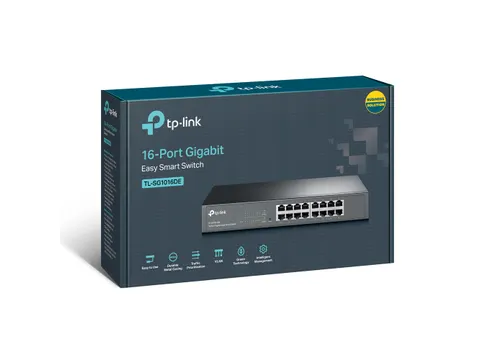 16-Port Gigabit Easy Smart Switch