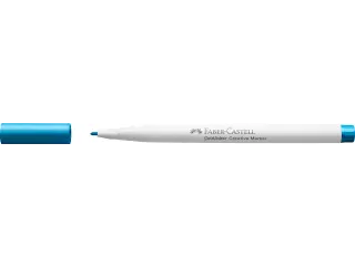Marker creatief Faber-Castell Goldfaber 1.5 ocean blue (kleur nr. 543) - 1