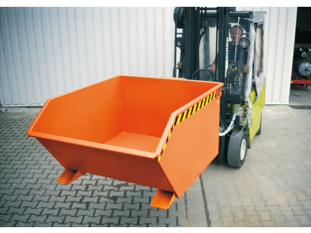 Kiepbak 580x680x1440mm 0.30m³ 108kg 750kg Ral2000