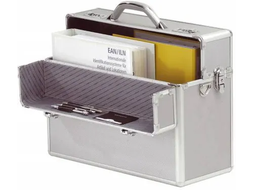 Pilotenkoffer Alumaxx Alpha zilver aluminium