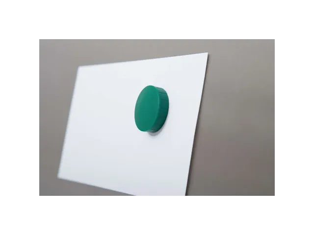 Magneet MAUL Solid 32mm 800gr groen 10 stuks