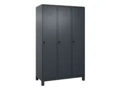 locker,HxBxD 1950x1200x500mm,3vak,vak B 400mm,draaigrendel,voeten