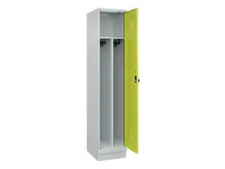 locker voor scheiding van kleding,HxBxD 1950x400x500mm,1vak - 1