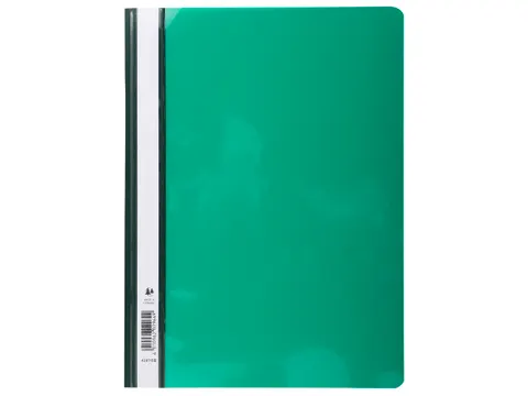 Snelhechtmappen stan daard PVC A4 groen