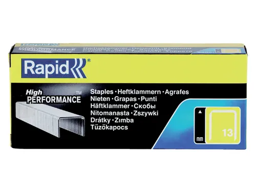 Nieten Rapid 13/6 gegalvaniseerd standaard 5000 stuks