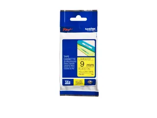 Labeltape Brother P-touch TZe-621 standaard 9mm zwart op geel - 4