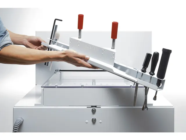 Stapelsnijmachine A3 Ideal 5255 Elektrisch met onderstel