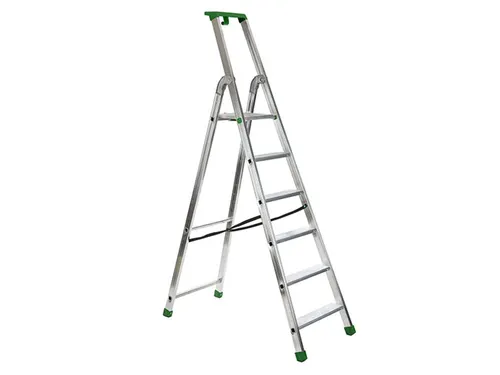 Industriële Trapladder Quadra, 6 Treden
