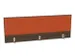 panneau de rehausse,p. table de bureau,NV brun caryer,BN3012-orange