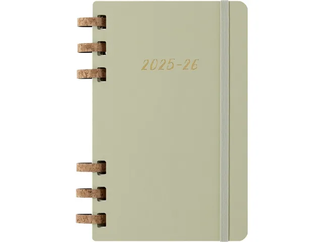 Agenda 2025/2026 Moleskine Academic Spiral 7dagen/1pagina kiwi