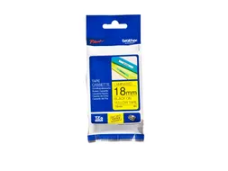 Labeltape Brother P-touch TZe-641 standaard 18mm zwart op geel