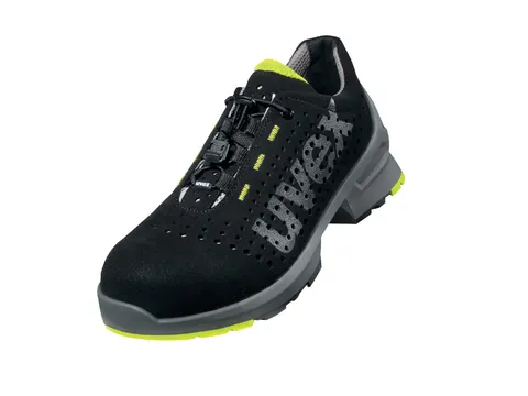 Chaussure de sécurité Uvex 1 8543 S1 noir/jaune W-11 Pointure 46