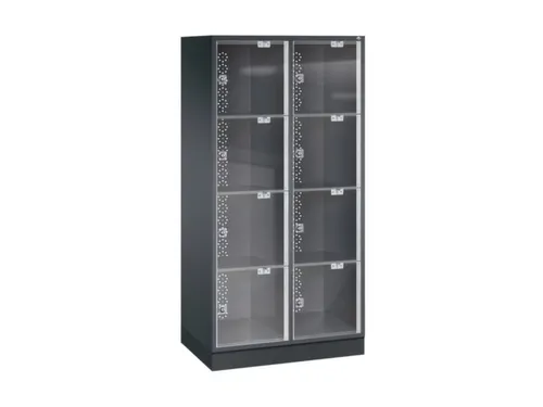 grootvolume-lockersysteem,HxBxD 1750x820x500mm,2x4vakken,cil.-slot