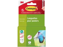 Posterstrip Small Draagvermogen 225 Gram Wit 12 Stuks