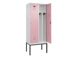 locker voor scheiding van kleding,HxBxD 2120x800x500mm,2vak