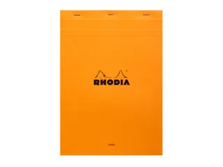 Schrijfblok Rhodia A4 lijn 80 vel 80gr oranje - 2