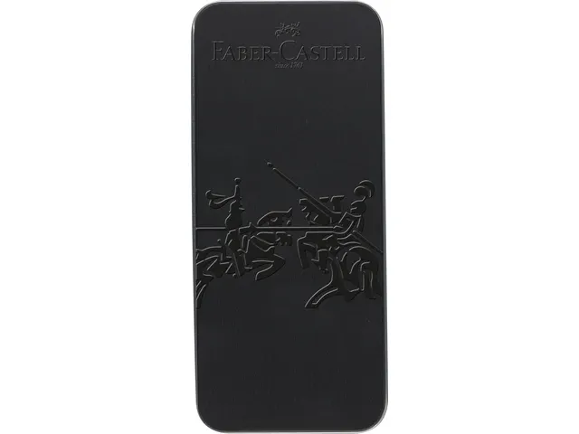 Balpen en vulpen Faber-Castell Grip zwart in gift box
