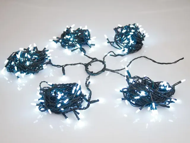 Speed Light LED - 330 Leds - WIT - Groene Kabel - Modulator - 24 V (VO