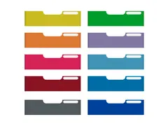 MODULO set van 10 voorzijden A4 maxi formaat Assorti