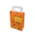 Draagtas Elco Color 18x8x26cm giraffe kraft 90grams 50 stuks