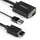 VGA naar HDMI kabel adapter USB-voeding 1080p 2m