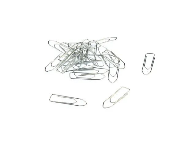 Attaches trombones Kangaro 32 mm, galvanisé, angulaire, 1000 pièces