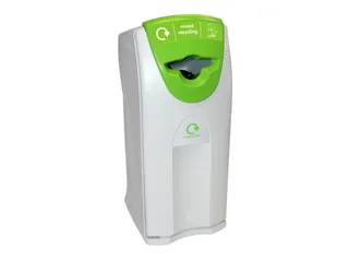Maxi Envirobin met Propeller opening 140 liter grijs groen - 1