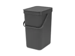 Afvalemmer Sort & Go 12 liter grijs Brabantia