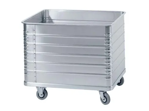aluminium bakwagen,laadvl. LxB 1000x640mm,415l,HxLxB 855x1050x690mm