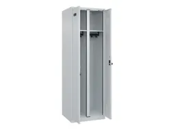 locker voor scheiding van kleding,HxBxD 1850x600x500mm,2vak
