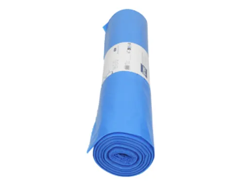 Hynex Afvalzak LDPE Gerecycled T60 130 Liter Blauw 80x110cm 20stuks