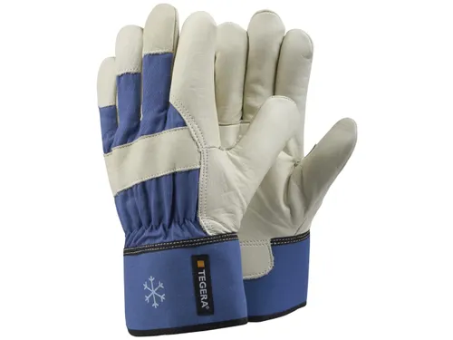 Tegera 206 mechanische handschoenen beige/blauw maat 10 6 paar
