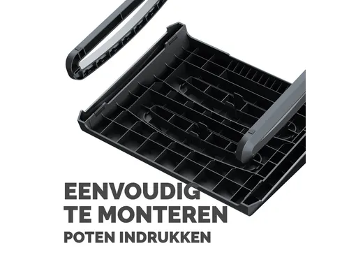 Voetensteun Fellowes Breyta zwart