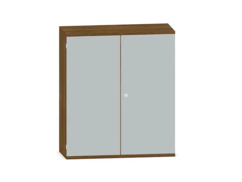 Kantoorkast 1150x1000x430mm Decor Romp Noten Decor Front Lichtgrijs