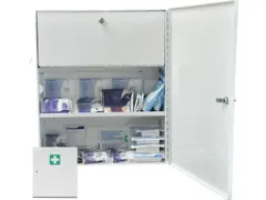 Ehbo Kast Staalplaat Din 13169 E 550x455x175mm Met Gifvak