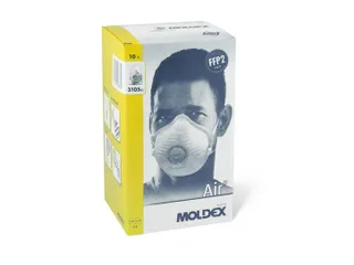Moldex stofmasker Air FFP2 NR D, Ventex Klima-ventiel, maat M/L 10 Stu - 2