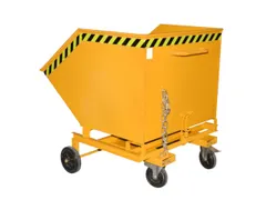 Kiepwagen,waterdicht,HxLxB 1290x1420x1340mm,1m³,draagverm. 300kg