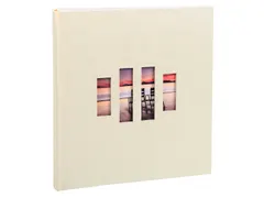 Fotoalb ZEN 29x32cm 60bl ivoor