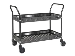 tafelwagen,draagverm. 250kg,2etage(s),laadvl. LxB 935x535mm - 1